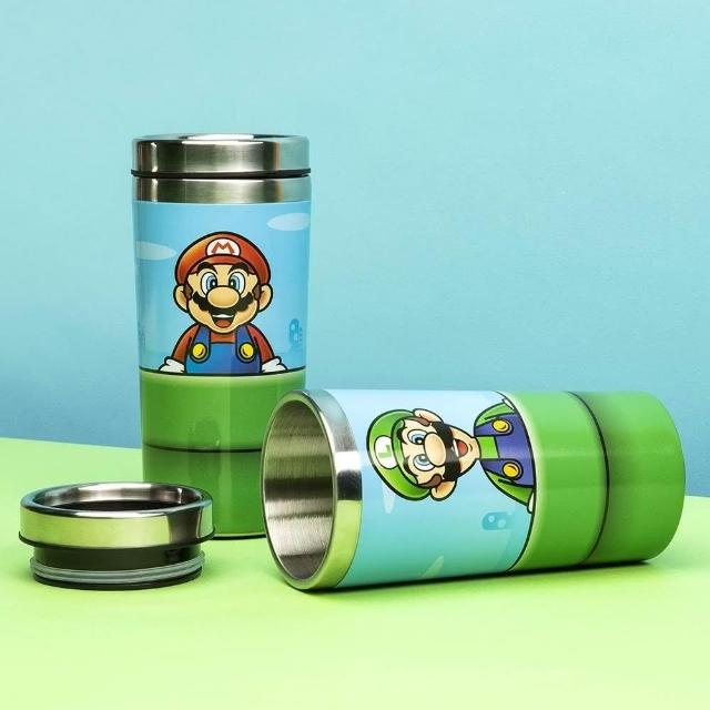 【Paladone UK】Nintendo 任天堂 超級瑪利歐 傳送水管不鏽鋼保溫杯 - 450ml