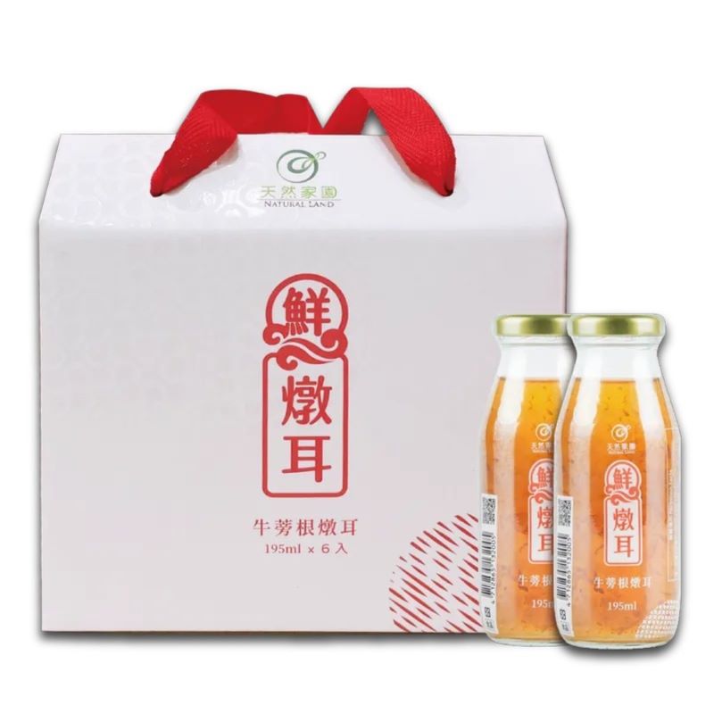 【中華VIP】【天然家園】鮮燉耳牛蒡根燉6入禮盒組*4組