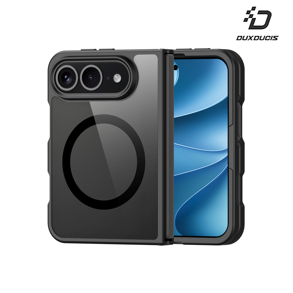 DUX DUCIS Apple 蘋果 iPhone Duo Aimo Mag (鉸鏈保護)磁吸保護殼(清透版)