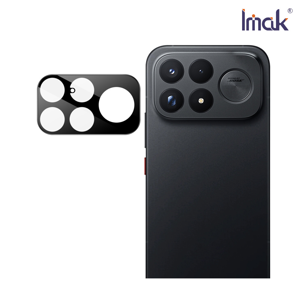 Imak 艾美克 POCO F9 Ultra 5G 鏡頭玻璃貼(曜黑版)