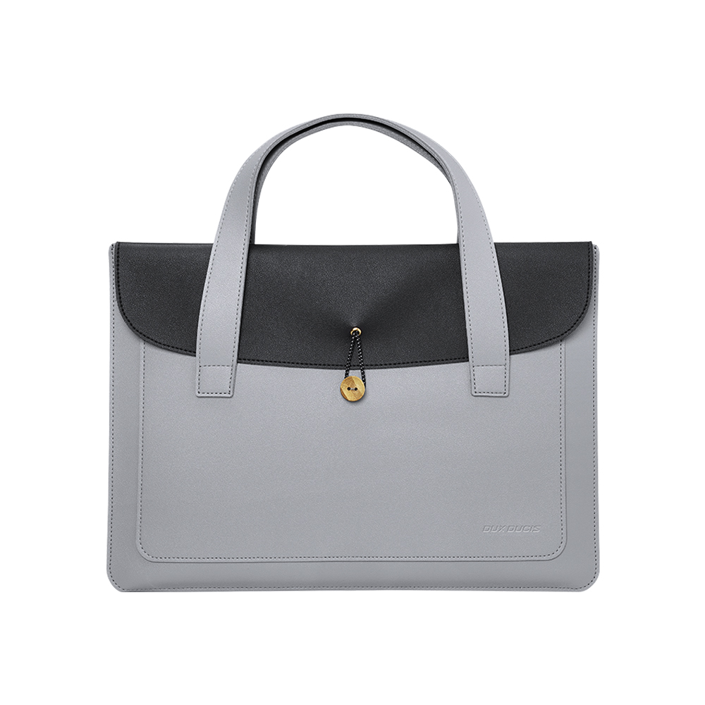 DUX DUCIS AURA 15-16吋 筆電手提包(灰/黑)