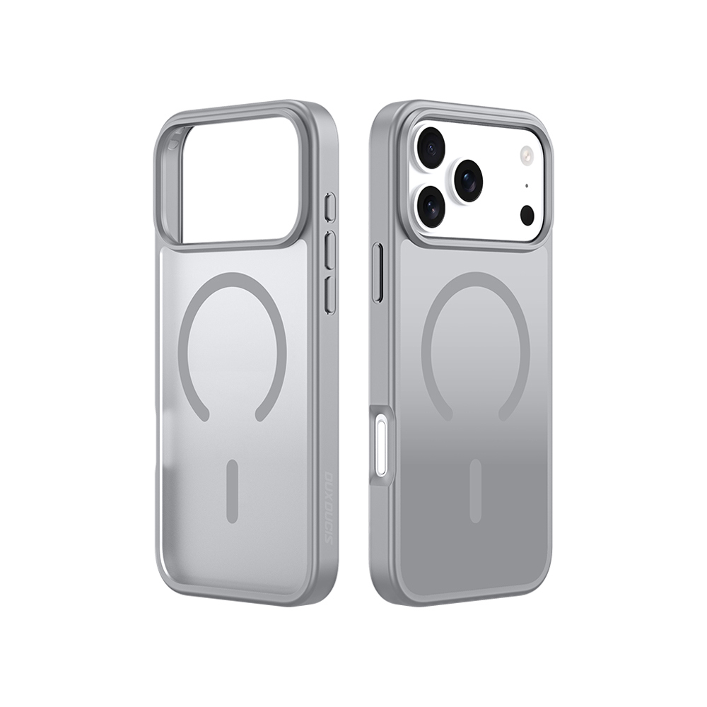 DUX DUCIS Apple 蘋果 iPhone 17 Pro Yind 磁吸保護殼(開口磁吸圈)(灰色)