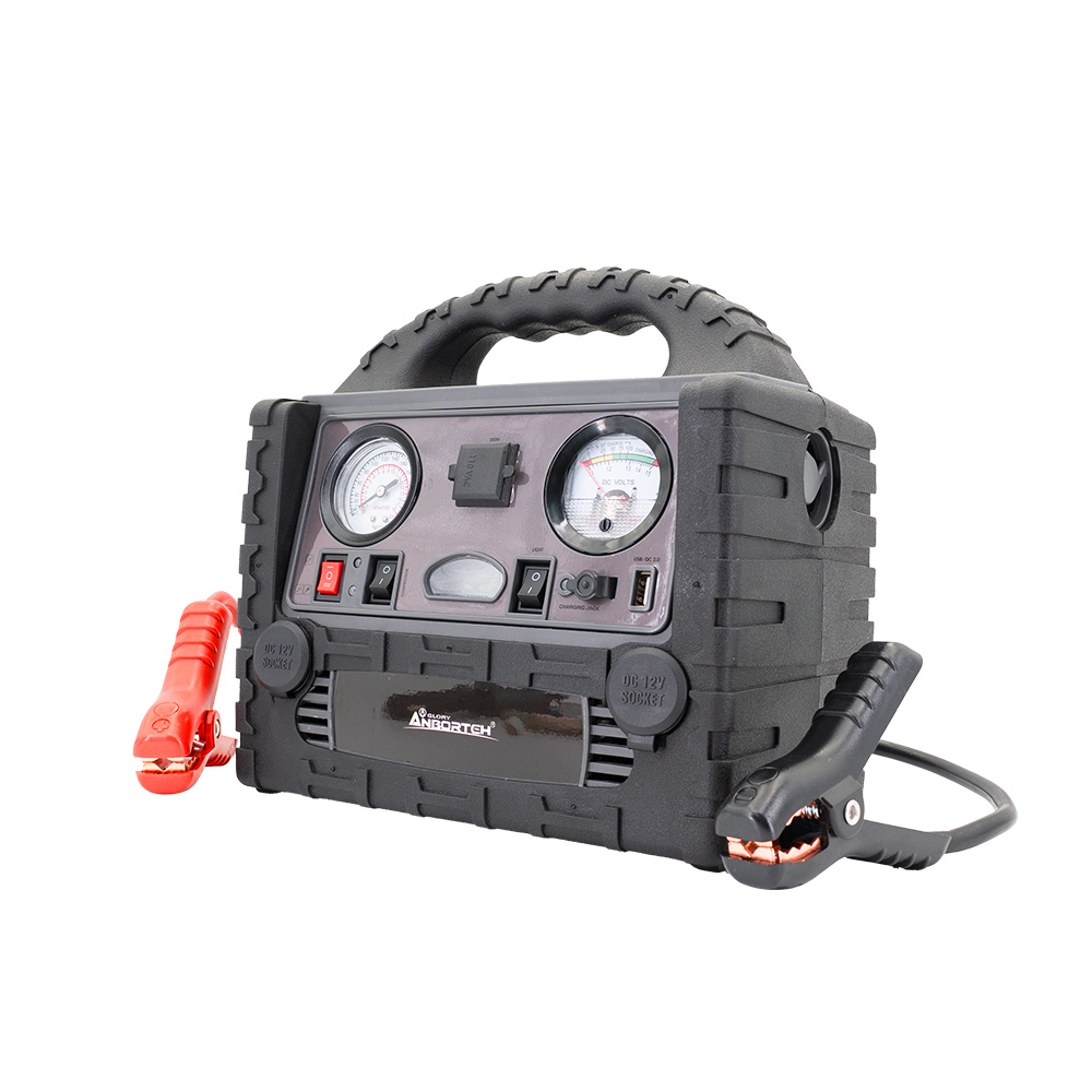 【安伯特】戶外行動電源&救車 (一年保固) 110V 12V QC3.0救車 戶外電源 打氣 照明 露營 防災 停電10Ah升級款