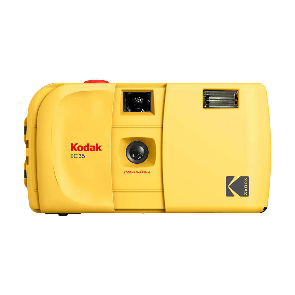 【Kodak 柯達】EC35 經典復古底片相機-奶油黃