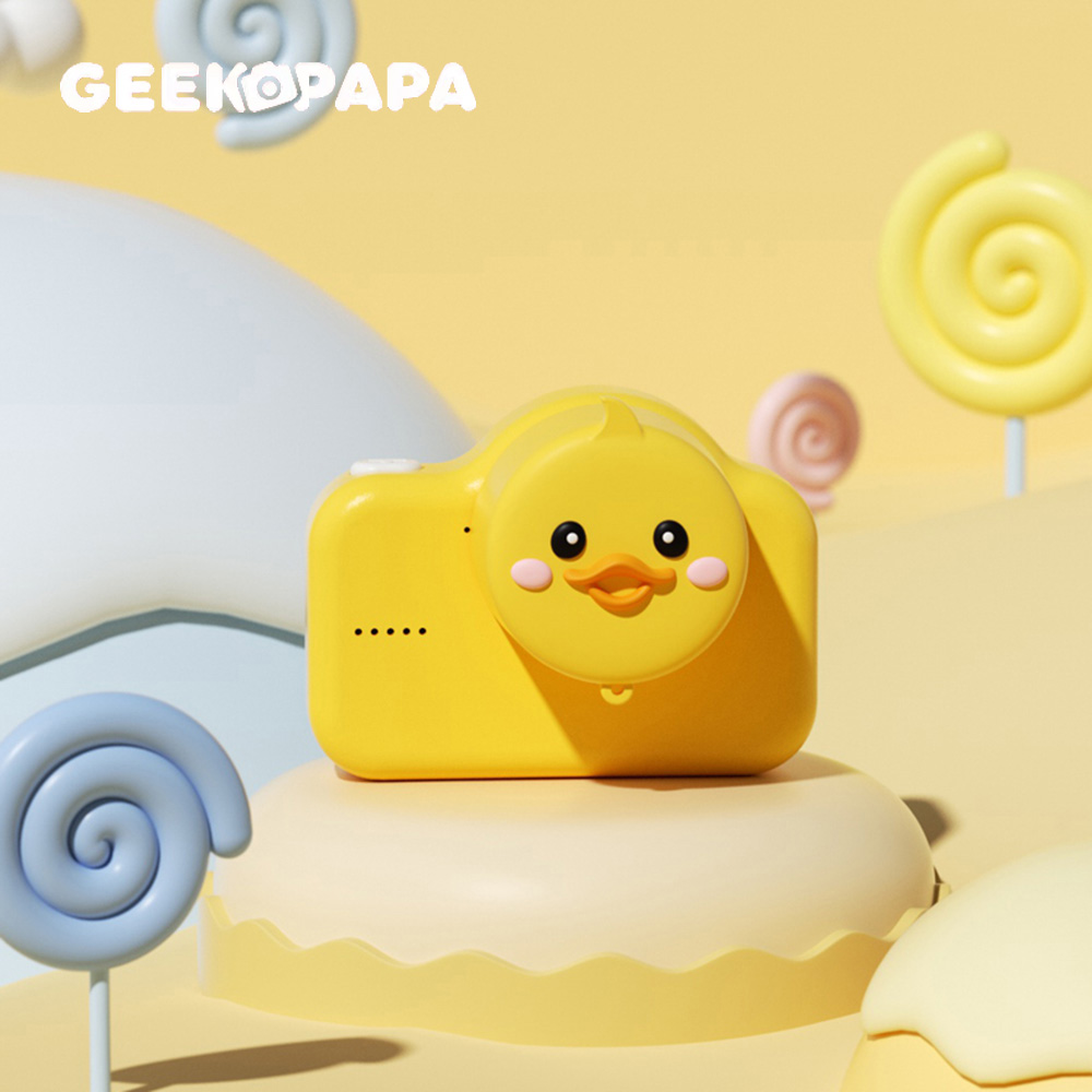 【GEEKPAPA 極客爸爸】A1動物兒童迷你數位相機-鴨子