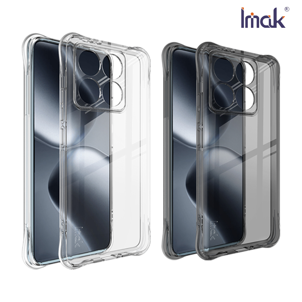 Imak 艾美克 Xiaomi 小米 14T 5G 全包防摔套(氣囊)(透黑)