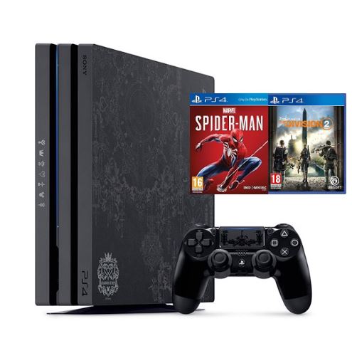 SONY PS4 Pro 王國之心3限量同捆組+湯姆克蘭西全境封鎖2+漫威蜘蛛人