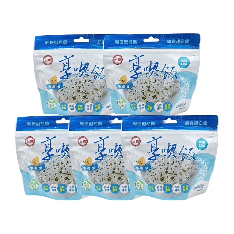 【台糖】享喫飯(海苔)100g/袋*5入
