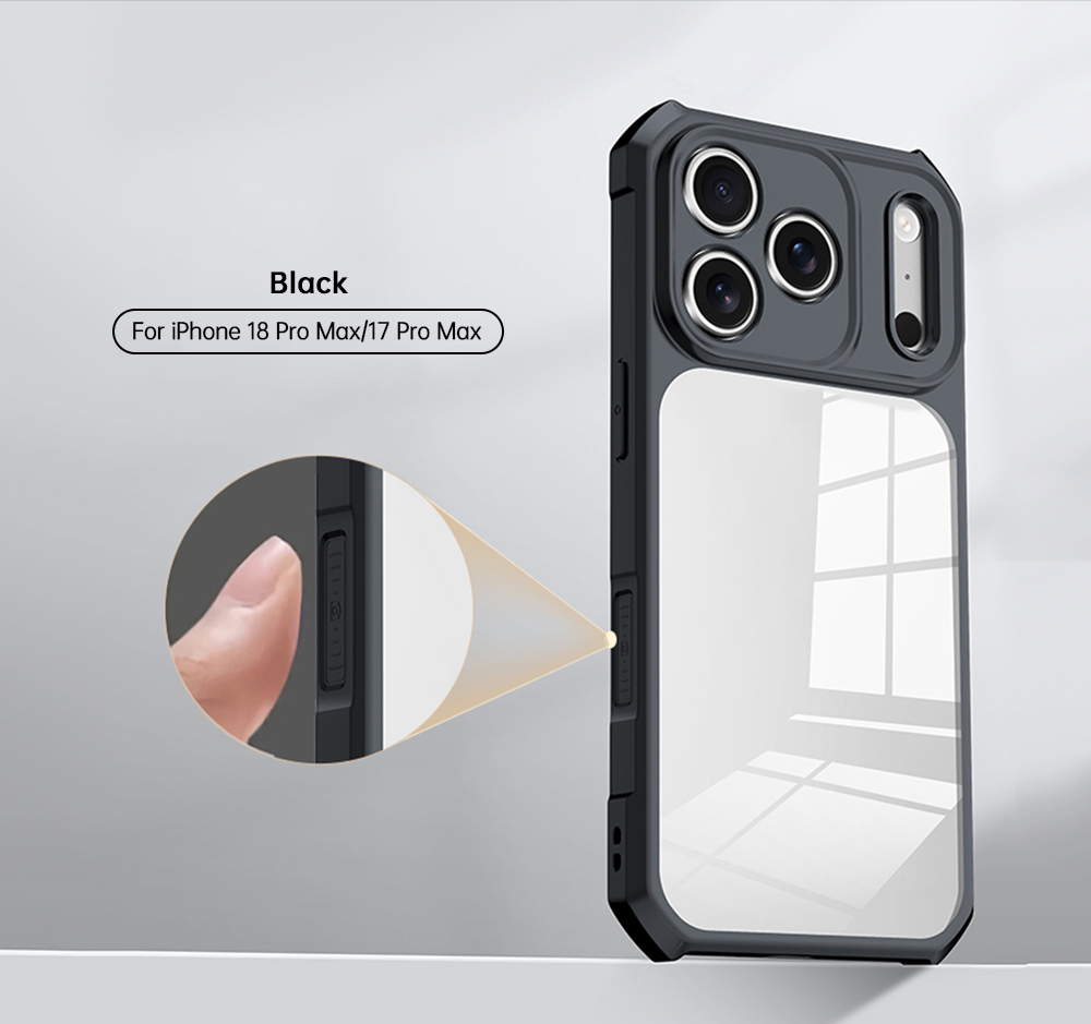 XUNDD 甲蟲系列 iPhone 18 Pro Max 防摔保護軟殼 炫酷黑