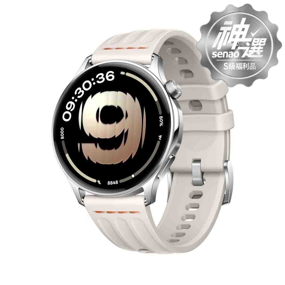 OPPO Watch S 晨曦銀【S級福利品 6個月保固】