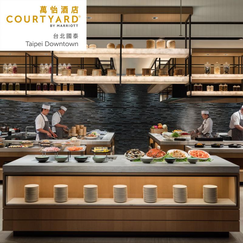 台北【國泰萬怡酒店】MJ KITCHEN 平日自助式午餐MO26