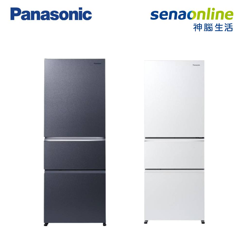 冰箱/Panasonic NR-C457HGS-B 450L 三門無邊框玻璃冰箱