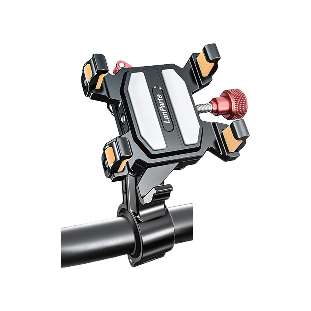 LanParte 天蠍金屬減震機車手機支架(自行車款)