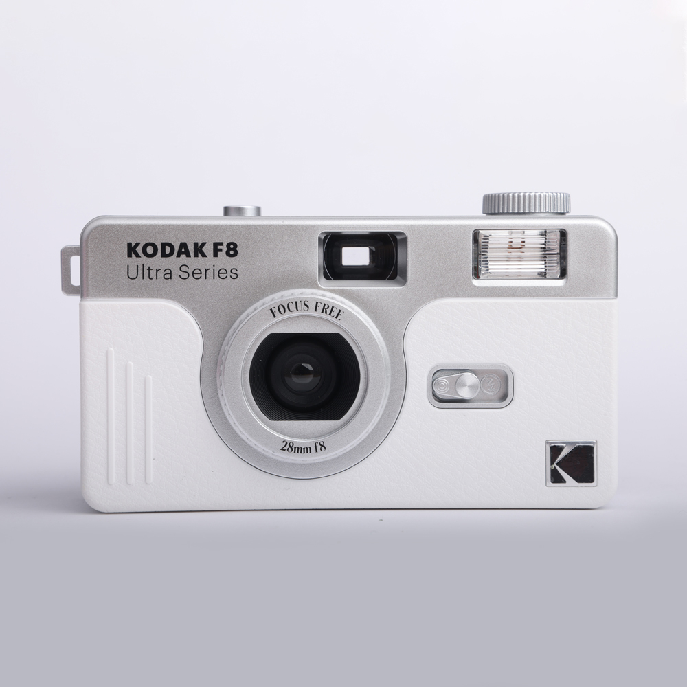 【Kodak 柯達】Ultra F8 復古底片相機-月光白
