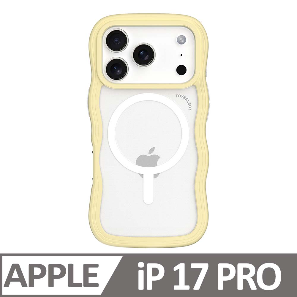 iPhone 17 Pro BLAC雲朵波波MagSafe iPhone手機殼 晨光黃