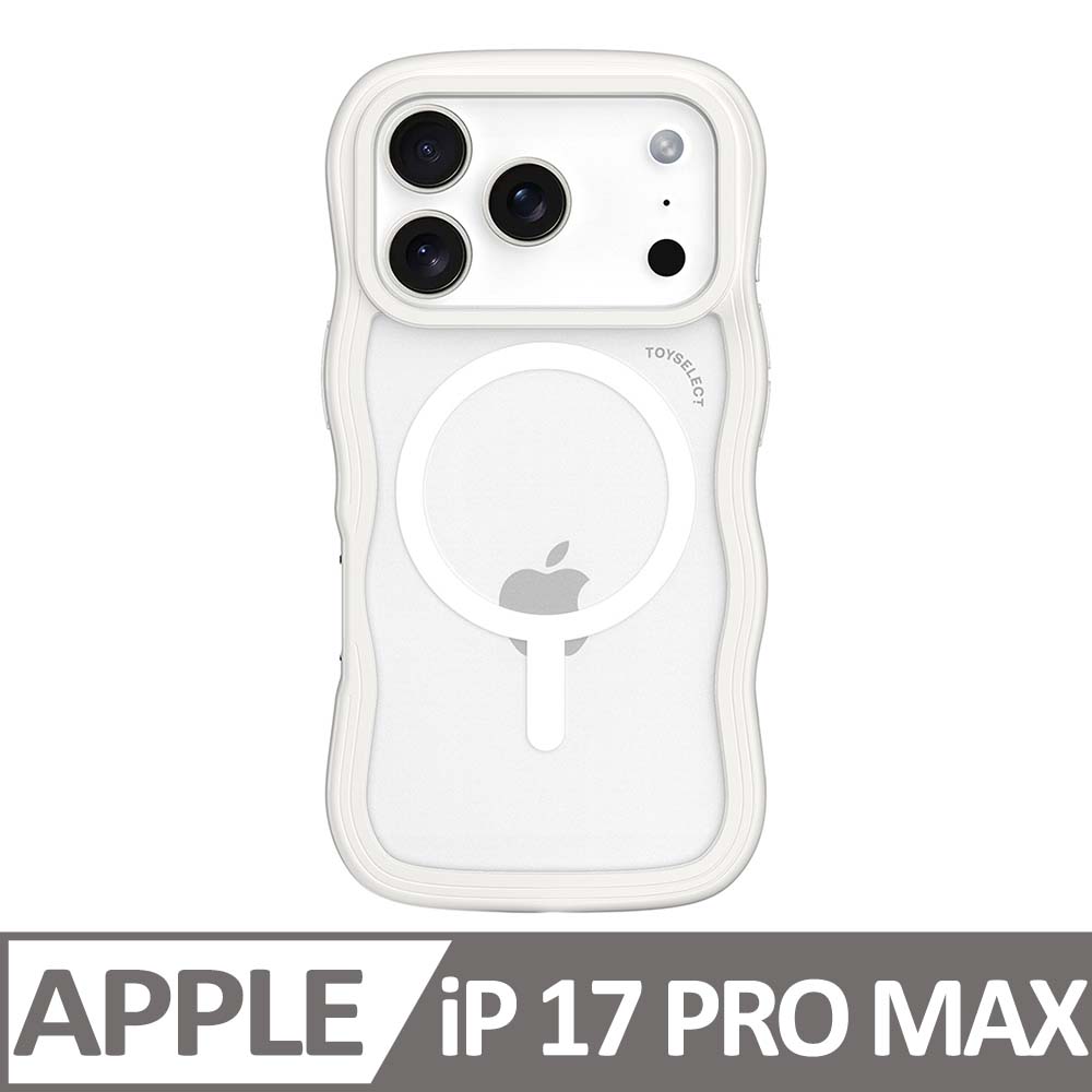 iPhone 17 Pro Max BLAC雲朵波波MagSafe iPhone手機殼 雲霧白