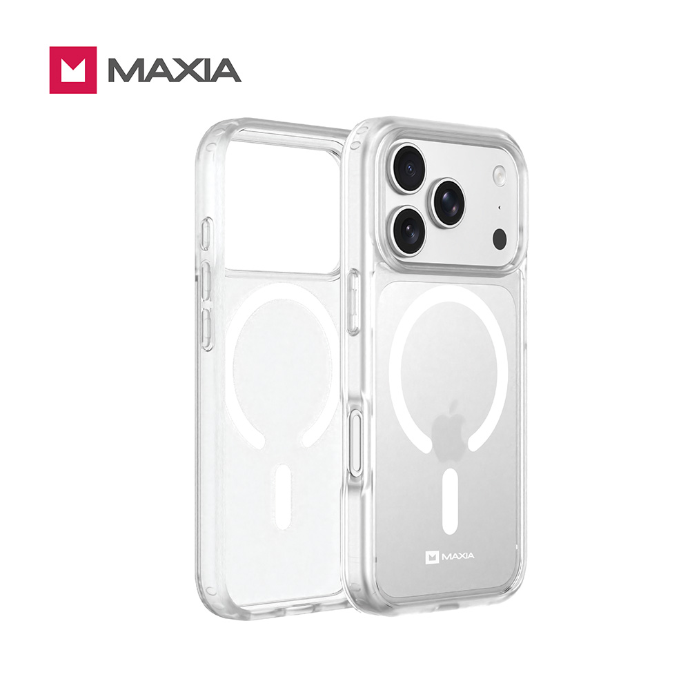 【MAXIA】 iPhone 18 Pro Max霧透磁吸保護殼-霧透明(iPhone 17 Pro Max兼容)