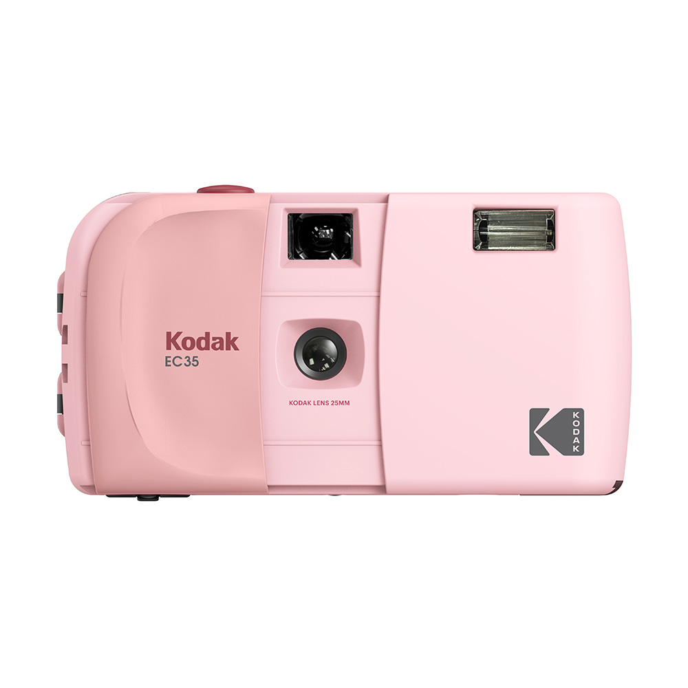 【Kodak 柯達】EC35 經典復古底片相機-櫻花粉