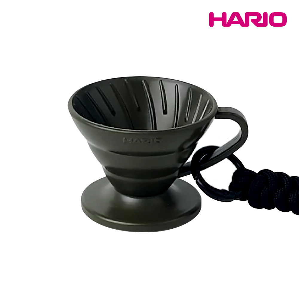 【HARIO】V60迷你 PBT 品飲杯/試飲杯-軍綠