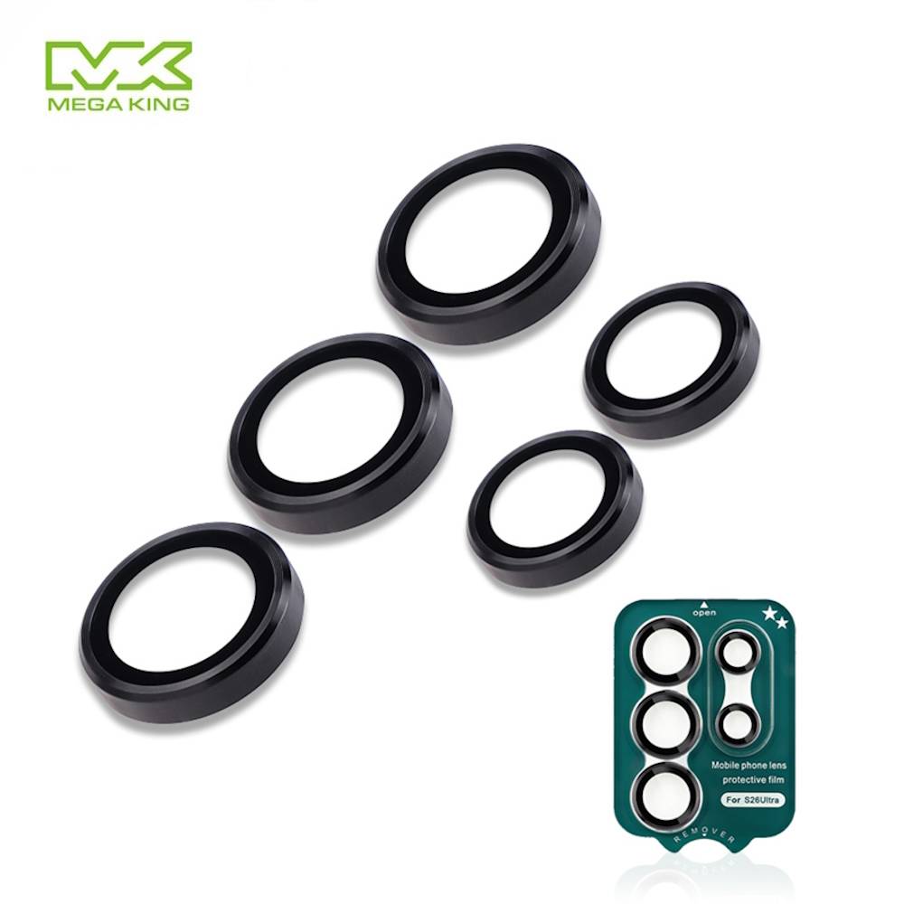 MEGA KING 三星 Galaxy S26 Ultra 藍寶石鏡頭貼 黑