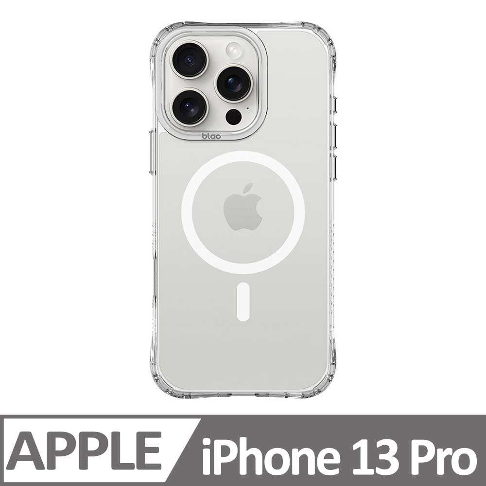 iPhone 13 Pro 6.1吋 BLAC Glacier冰川抗黃防摔MagSafe iPhone手機殼