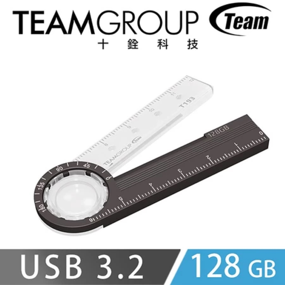 Team十銓科技 T193 128GB 文具碟 USB3.2 隨身碟