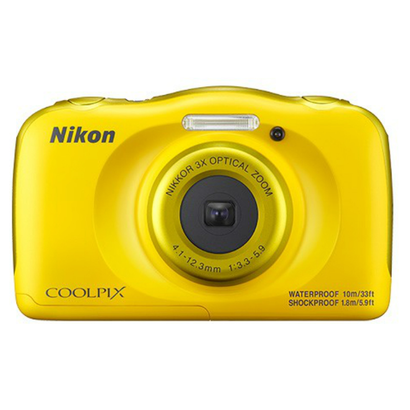 Nikon COOLPIX W100 黃色 防水相機 公司貨