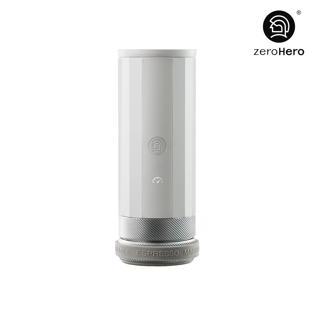 【zeroHero】攜帶型義式萃取咖啡機(專業版)-白色