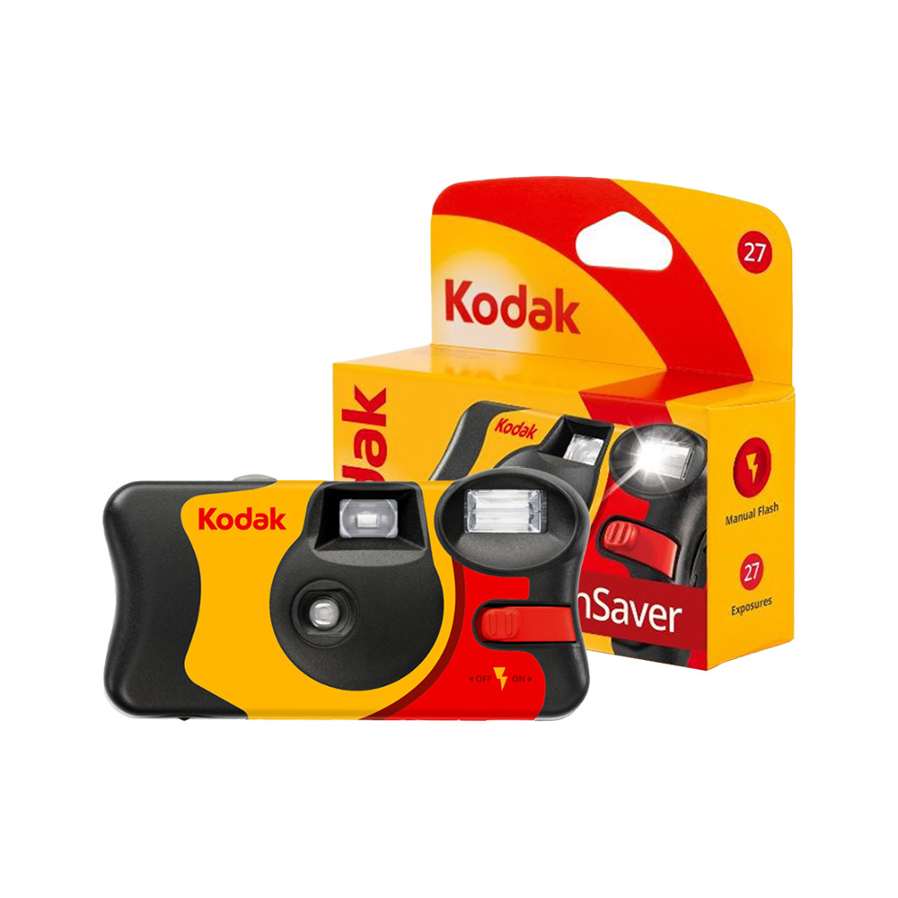 【Kodak 柯達】Kodak柯達即可拍 Funsaver 一次性即可拍 ISO800