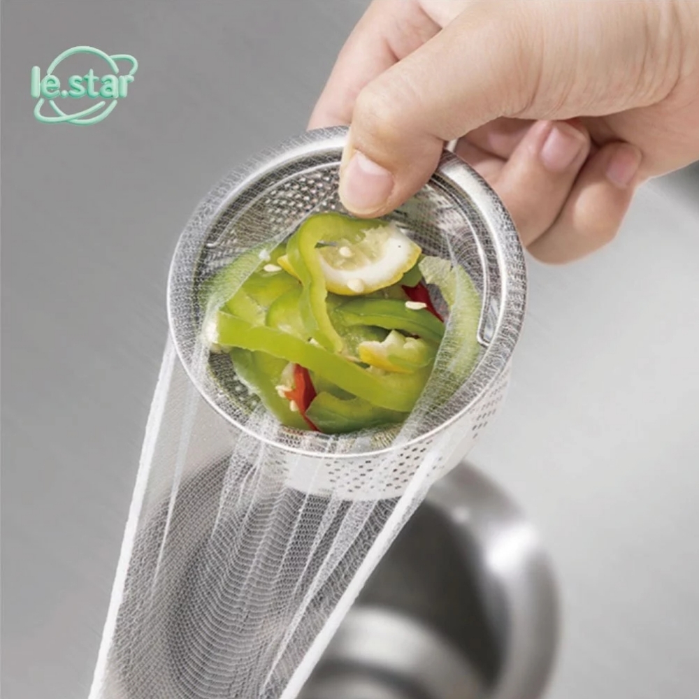 Lestar 萌趣水槽過濾網-單購100入過濾網 (袋裝)