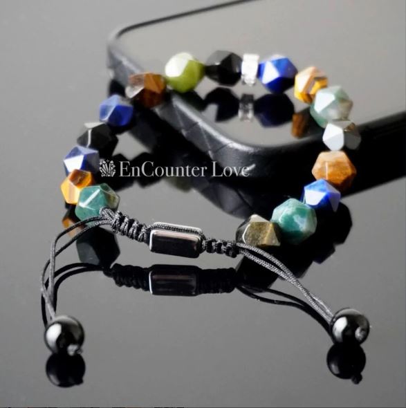 【DOZO嚴選】Encounterlove - 鷹眼｜藍虎眼 黄虎眼 金曜石 綠/黑瑪瑙_財富勇氣護身