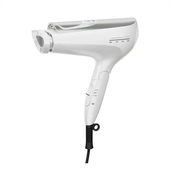 登錄送膠原蛋白盒~5/18止 TESCOM TCD5000TW (限量白)白金奈米膠原蛋白負離子吹風機 日本製 公司貨 (獨家送蝴蝶結包頭巾)