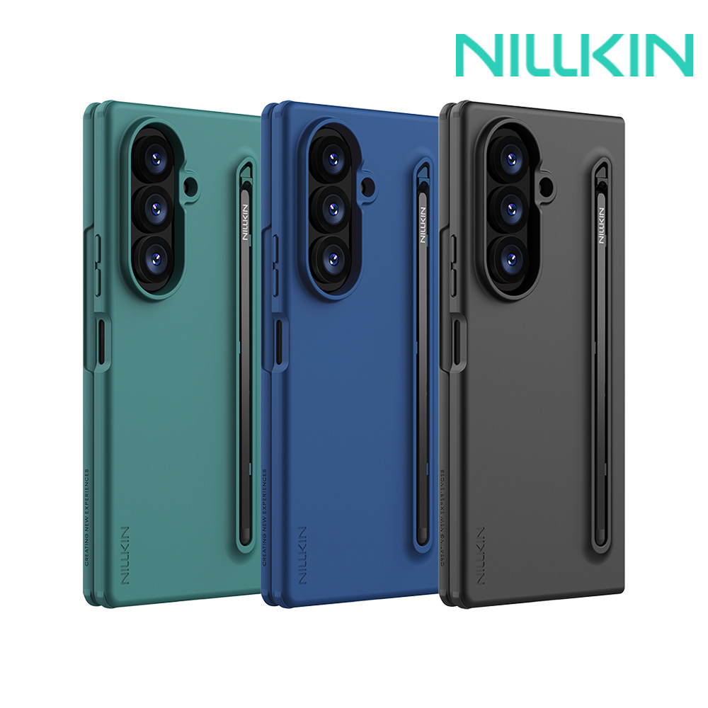 NILLKIN SAMSUNG 三星 Galaxy Z Fold 8 Ultra 5G 感 Fold 保護殼(攜筆款)(藍色)