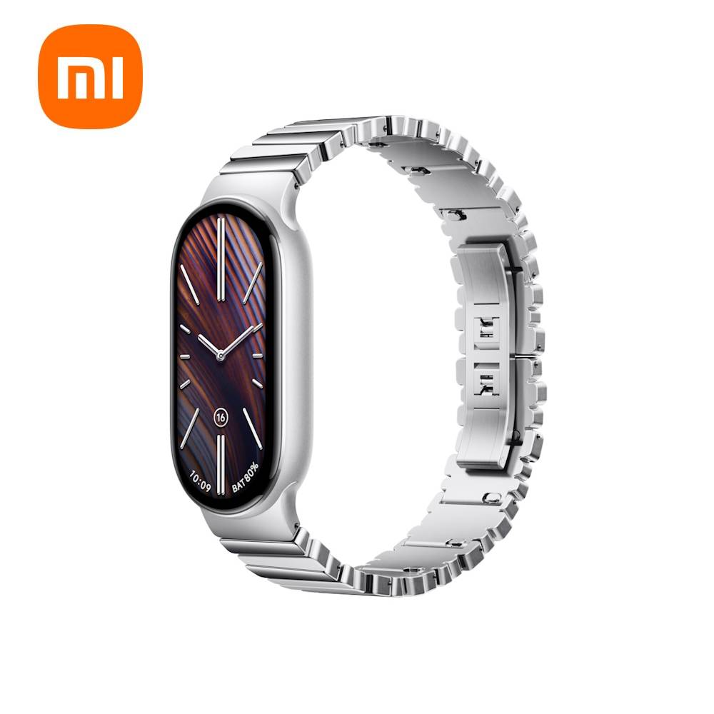 Xiaomi 手環不規則金屬腕带 金屬銀