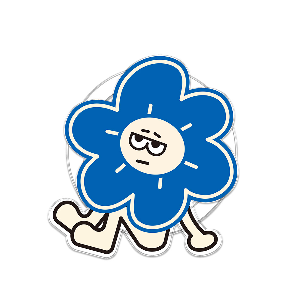 SIMON疲倦厭世花MagSafe氣囊支架