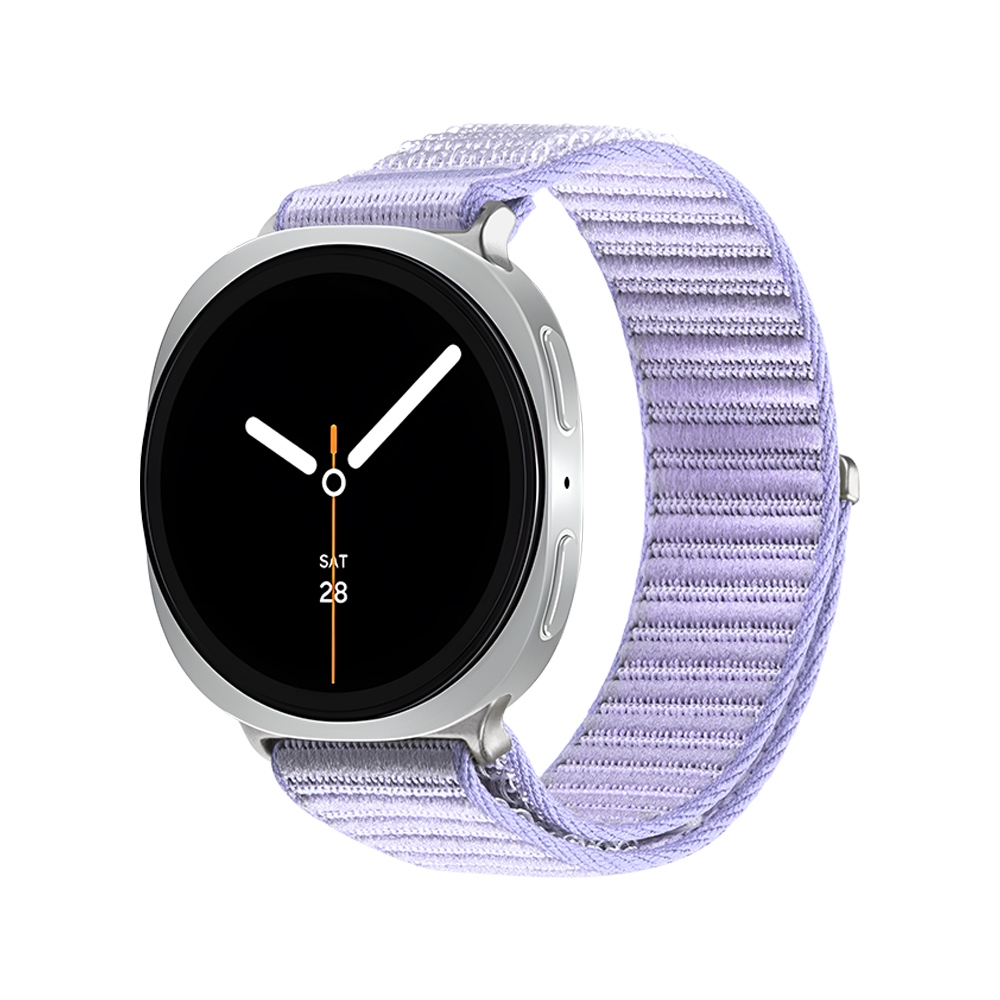 DUX DUCIS SAMSUNG 三星 Galaxy Watch 8 YE 尼龍編織錶帶 (風信紫)