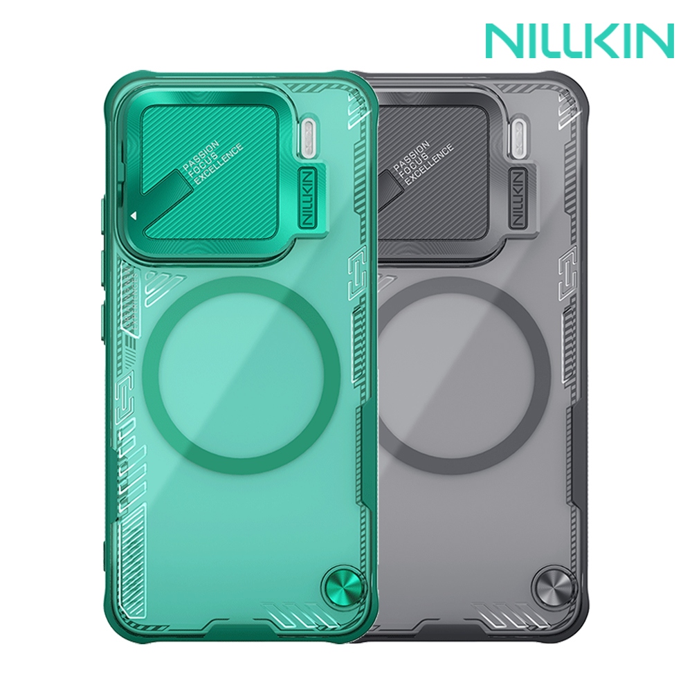 NILLKIN Xiaomi 小米 15 5G 冰空 Prop 磁吸保護殼(覆蓋版)(冰川綠)