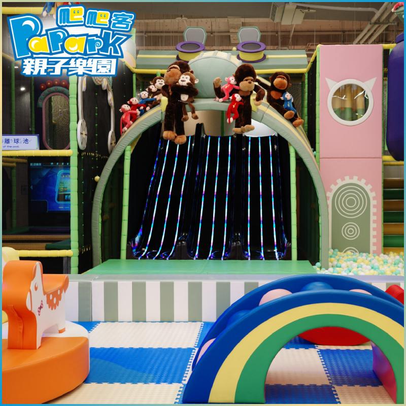 PaPark爬爬客親子樂園 幼童親子門票(一大一幼)土城店 門票(M026)