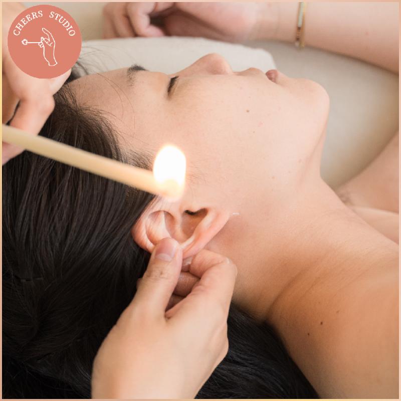 母親節限定！Cheers Studio｜采耳＋耳燭SPA＋肩頸按摩90分｜深層紓壓放鬆