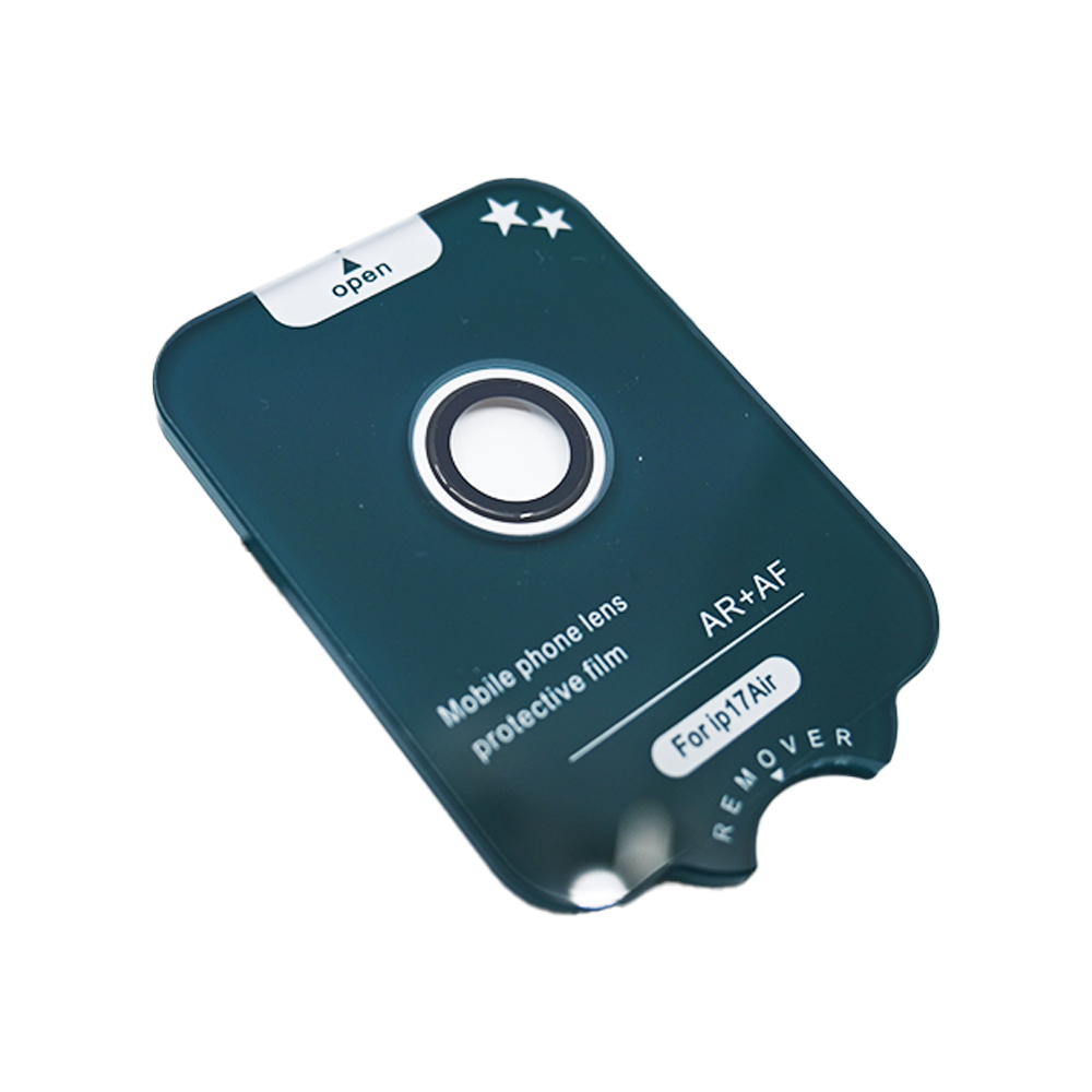 QinD Apple 蘋果 iPhone Air 鷹眼鏡頭保護貼(AR+AF)(淺金色)