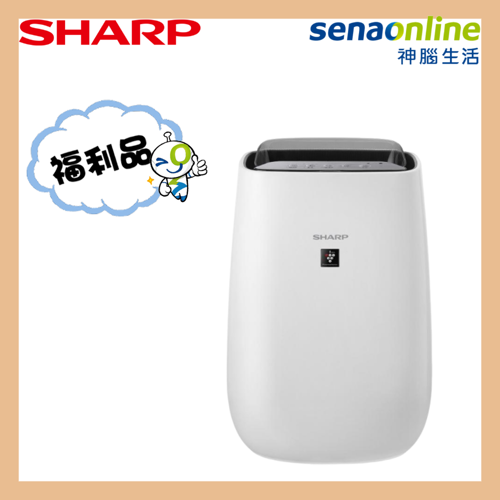 【福利品】SHARP FU-J41T-W 10坪AIoT智慧空氣清淨機