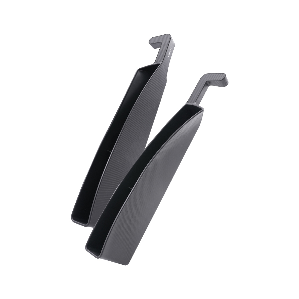 【安伯特】碳纖椅縫置物盒-2入(正/副駕 防掉條 汽車椅縫塞 不限車種)