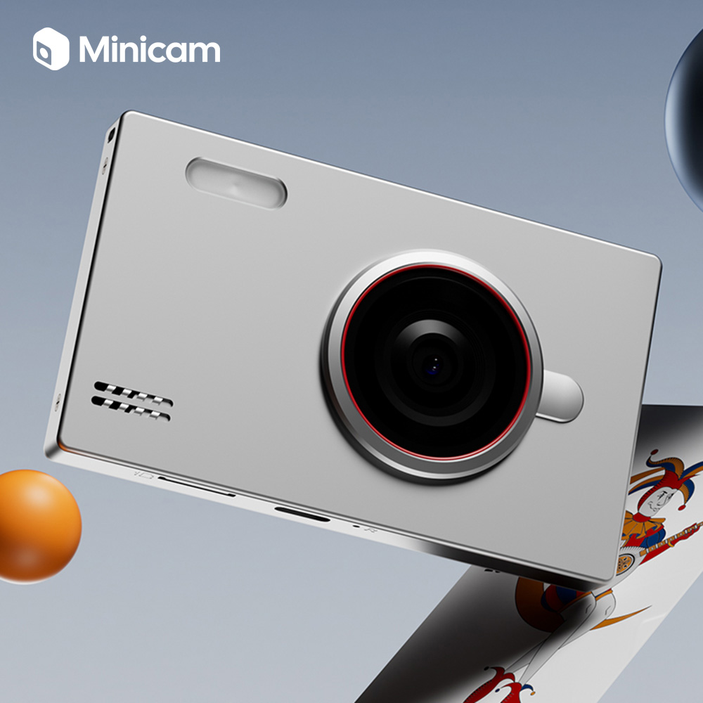 【Minicam 迷你拍】G24 CCD 鋅合金超薄 DC36 自動變焦數位相機-銀色