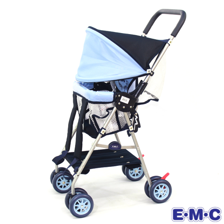 EMC 新款全罩式輕便揹架車(藍色)