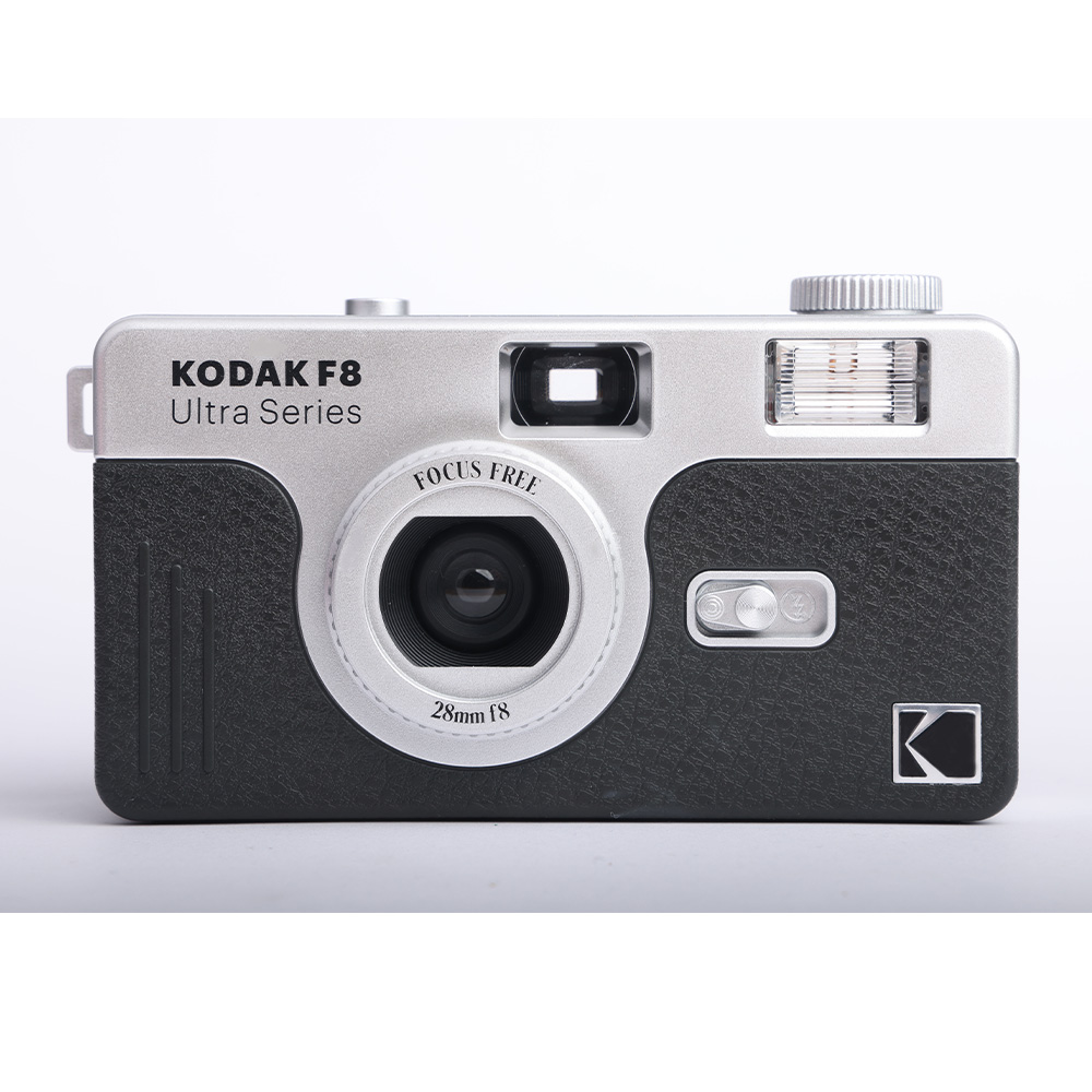 【Kodak 柯達】Ultra F8 復古底片相機-軍艦黑
