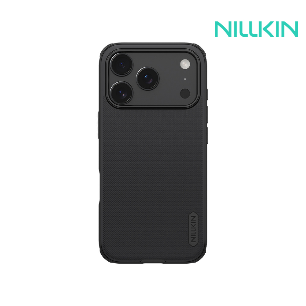 NILLKIN Apple 蘋果 iPhone 18 Pro / iPhone 17 Pro 磨砂護盾 Pro 磁吸保護殼 (黑色)
