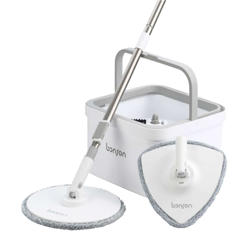 【4/1~4/30】bonson | 極省水懶人拖把組2代PLUS