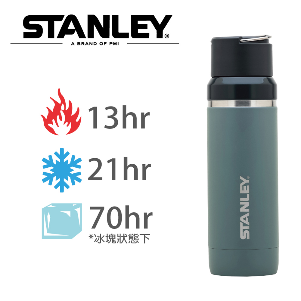 【美國Stanley】GO陶瓷真空保溫瓶1L-軍灰色(9/30~10/3訂單會延後至10/5開始出貨)