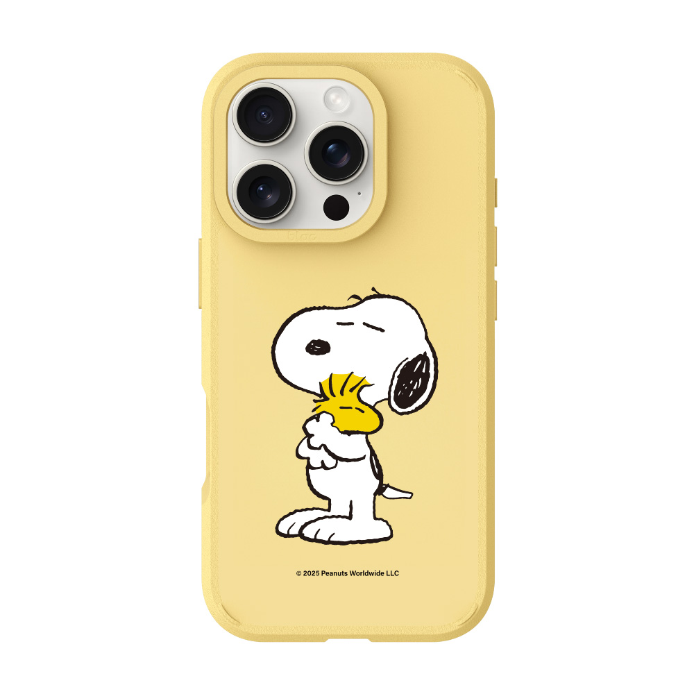 iPhone 15 SNOOPY史努比溫暖相擁峽谷強悍MagSafe iPhone手機殼