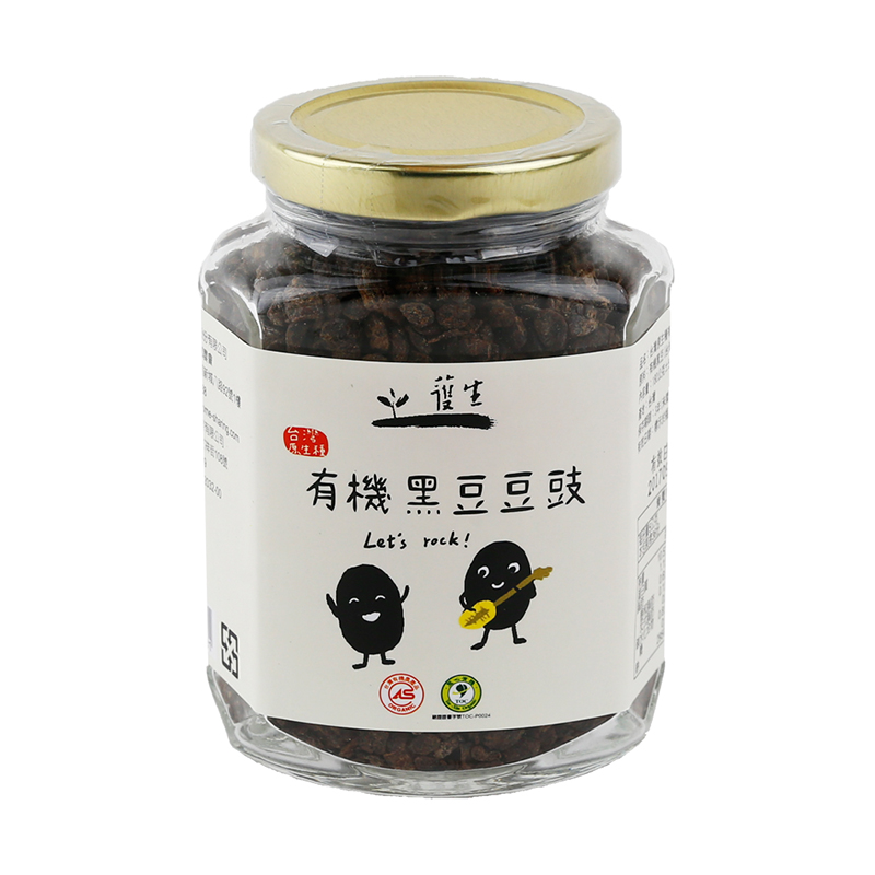 【護生】有機黑豆豆豉 180g (6瓶)